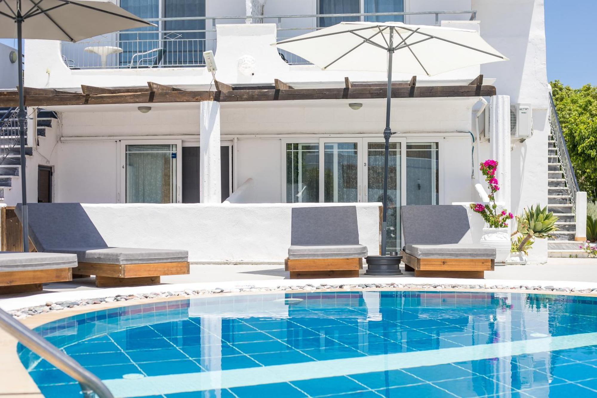 Toula'S Apartments Faliraki Bagian luar foto