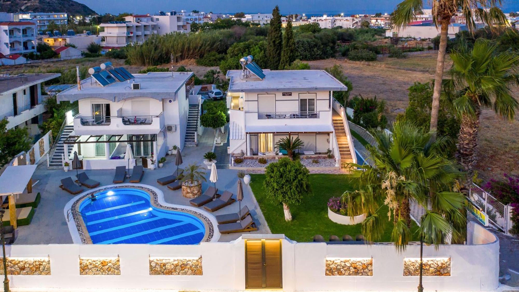 Toula'S Apartments Faliraki Bagian luar foto