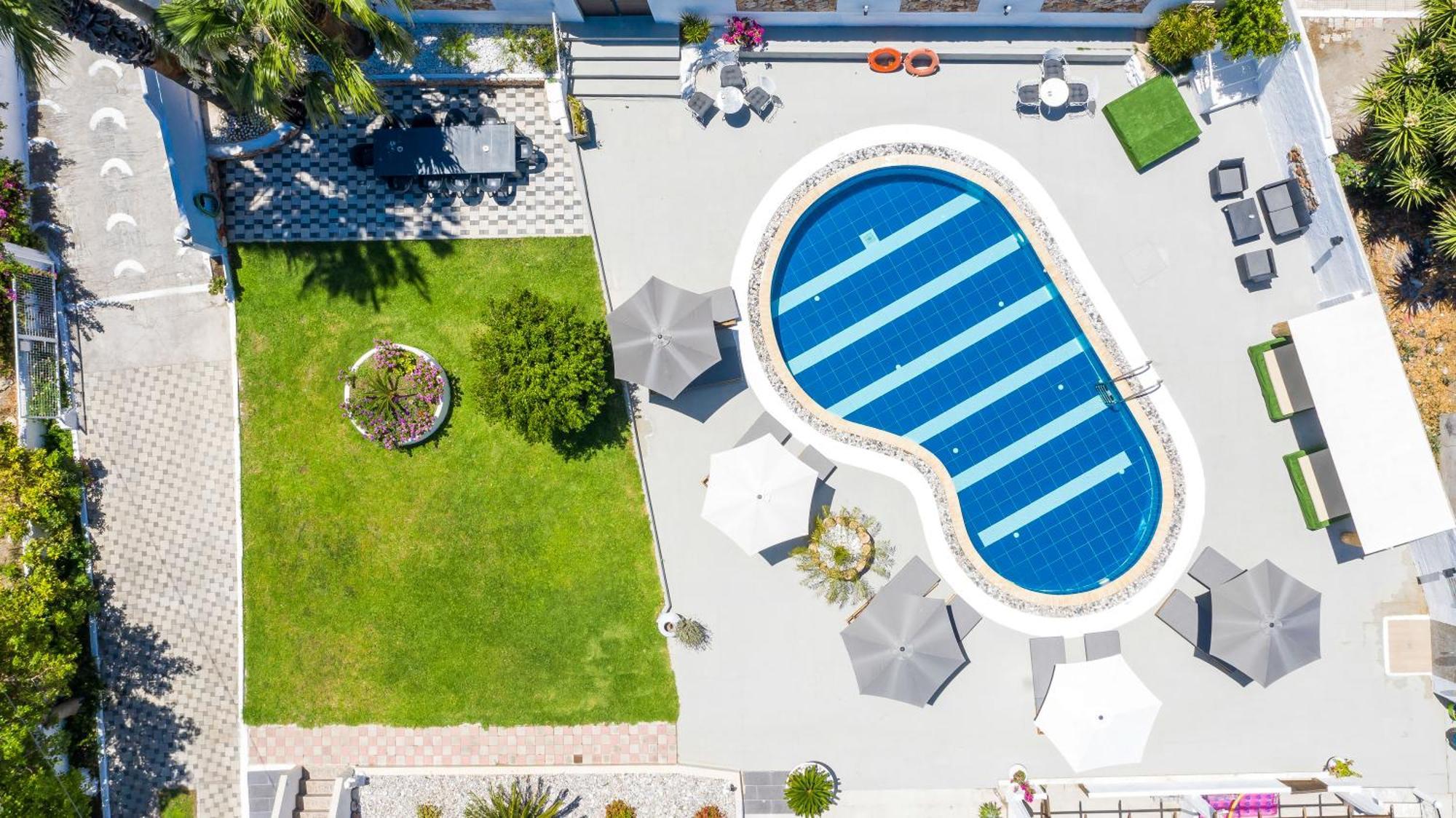 Toula'S Apartments Faliraki Bagian luar foto
